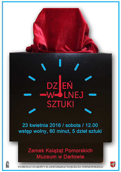 Plakat do akcji pn. Dzień Wolnej Sztuki